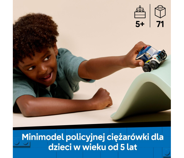 LEGO CITY 60481 Pojazdy — ciężarówka policyjna - 1473491 - zdjęcie 10